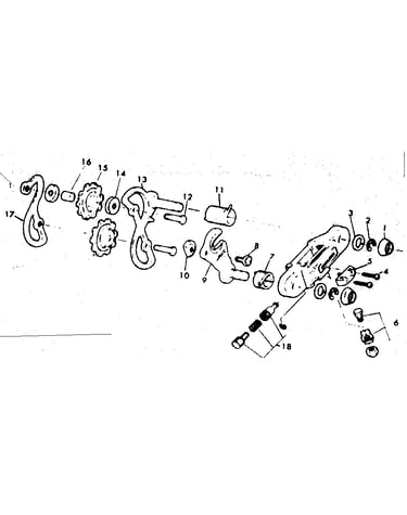 Shimano rear derailleur