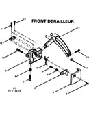 Front deraileur