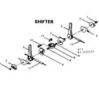 Sears 502472161 shifter diagram