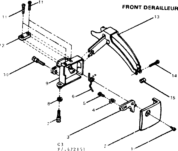 Front derailleur