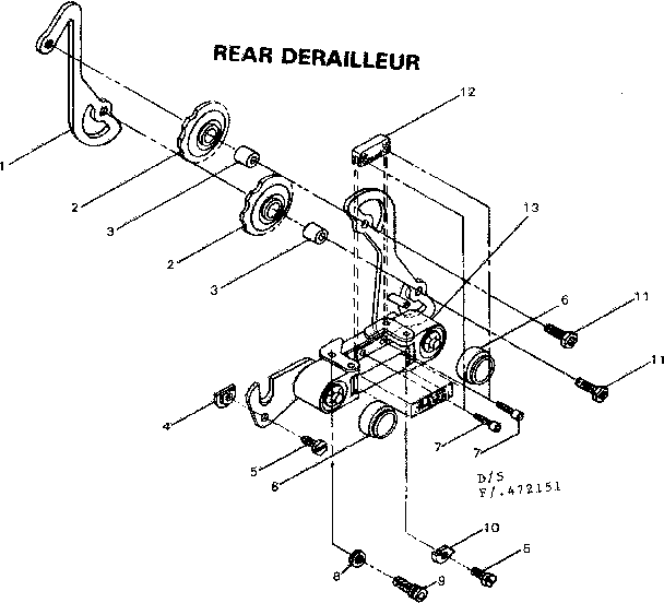 Rear derailleur
