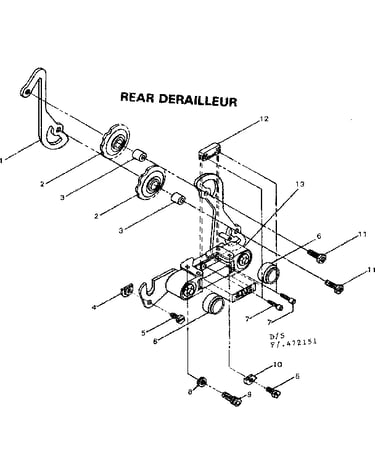 Rear derailleur
