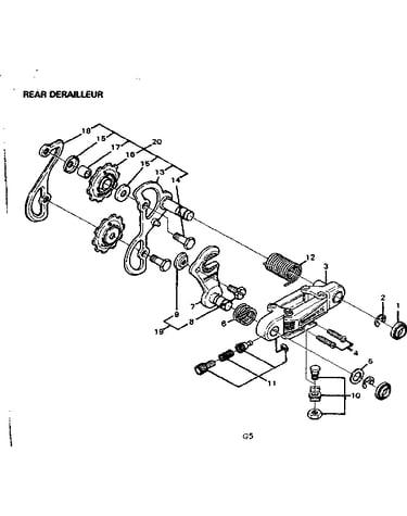 Rear derailleur
