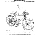 Sears 502472310 frame assembly diagram