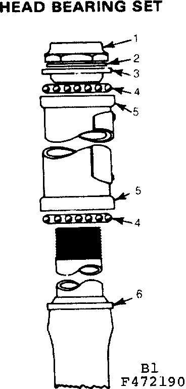 HEAD BEARING SET