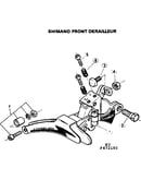 Shimano front derailleur