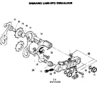 Sears 502472190 shimano lark-spo derailleur diagram
