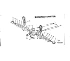 Sears 502472191 shimano shifter diagram