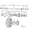 Sears 502472230 rear hub diagram