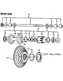 Rear hub