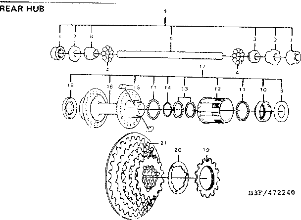 REAR HUB