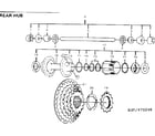 Sears 502472240 rear hub diagram