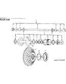 Rear hub