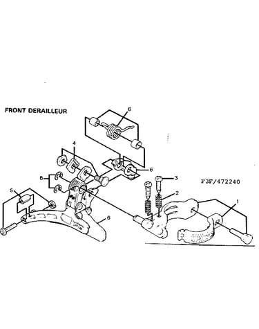 Front derailleur