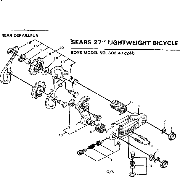 REAR DERAILLEUR