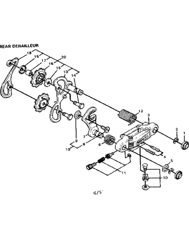 Rear derailleur