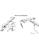 Side pull caliper brake