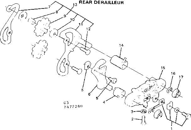 Rear derailleur