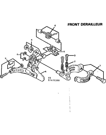 Front derailleur