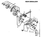 Sears 502472330 rear derailleur diagram