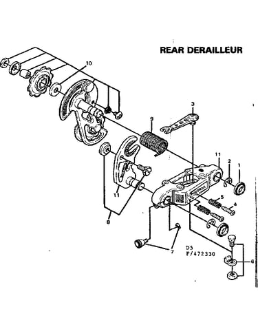 Rear derailleur