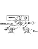 Hydraulic brake unit