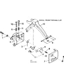Excel front derailleur
