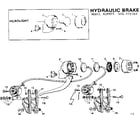 Sears 502472360 hydraulic brake diagram