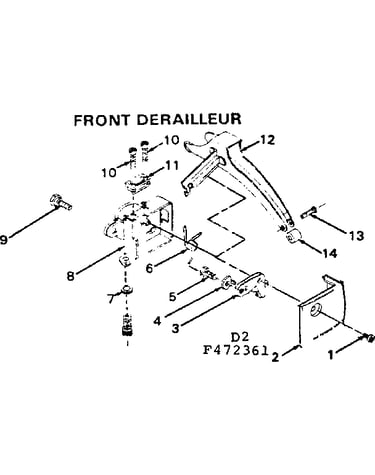 Front derailleur