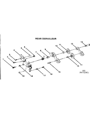 Rear derailleur