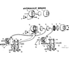 Sears 502472361 hydraulic brake diagram