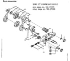 Sears 502472380 rear derailleur diagram