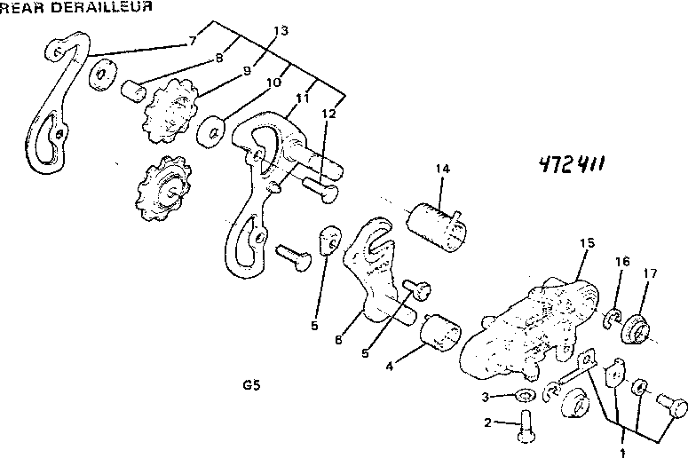 Rear derailleur