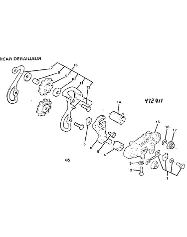 Rear derailleur