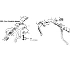 Sears 502472460 side pull caliper brake diagram