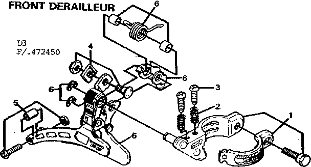 Front derailleur