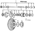 Sears 502472462 rear hub diagram