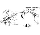 Sears 502472452 center pull caliper brake diagram