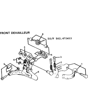 Front derailleur