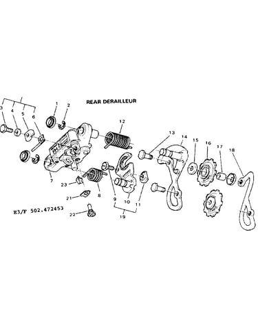 Rear derailleur