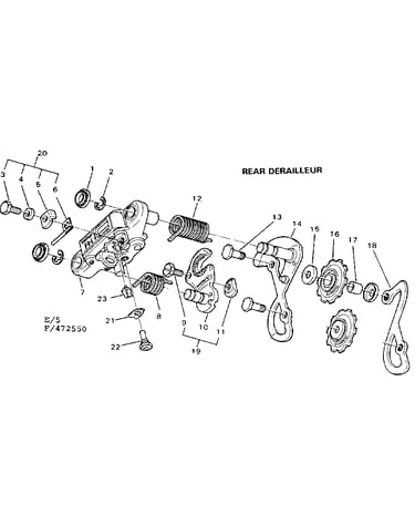 Rear derailleur