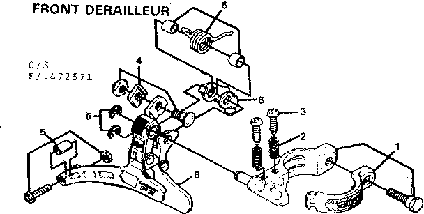 Front derailleur