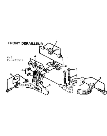 Front derailleur