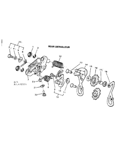 Rear derailleur