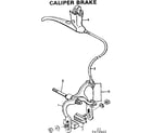 Sears 502472760 caliper brake diagram