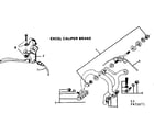 Sears 502472682 excel caliper brake diagram