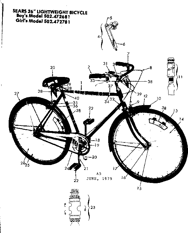 Unit parts