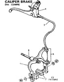 Caliper brake-dia-compe