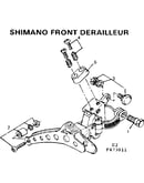 Shimano front derailleur