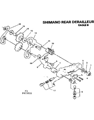 Shimano rear derailleur